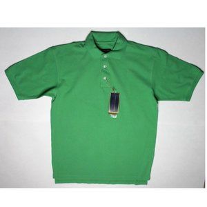 Cambridge Classics Men's 100% Cotton Short Sleeve Polo Shirt Green
